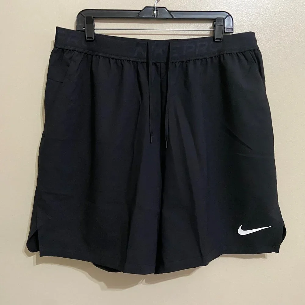 Nike Pro Flex Vent Max Dri-FIT Training Shorts Black DN4279-010 Men's XXL NEW